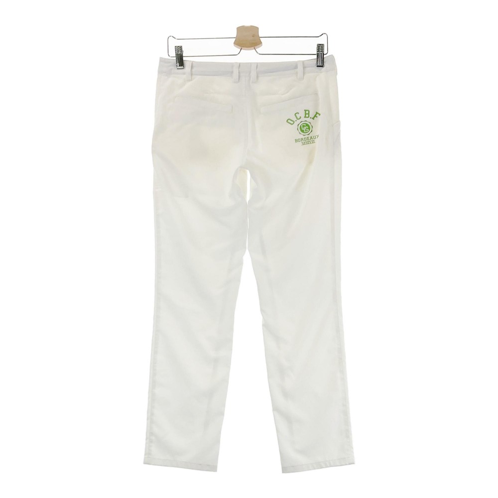 CLUNK クランク ロングパンツ ホワイト系 S 【中古】ゴルフウェア メンズ