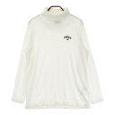 CALLAWAY キャロウェイ タートルネック ニット セーター ホワイト系 LL 【中古】ゴルフウェア メンズ