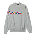 MUNSING WEAR マンシングウェア ニットセーター グレー系 M 【中古】ゴルフウェア メンズ