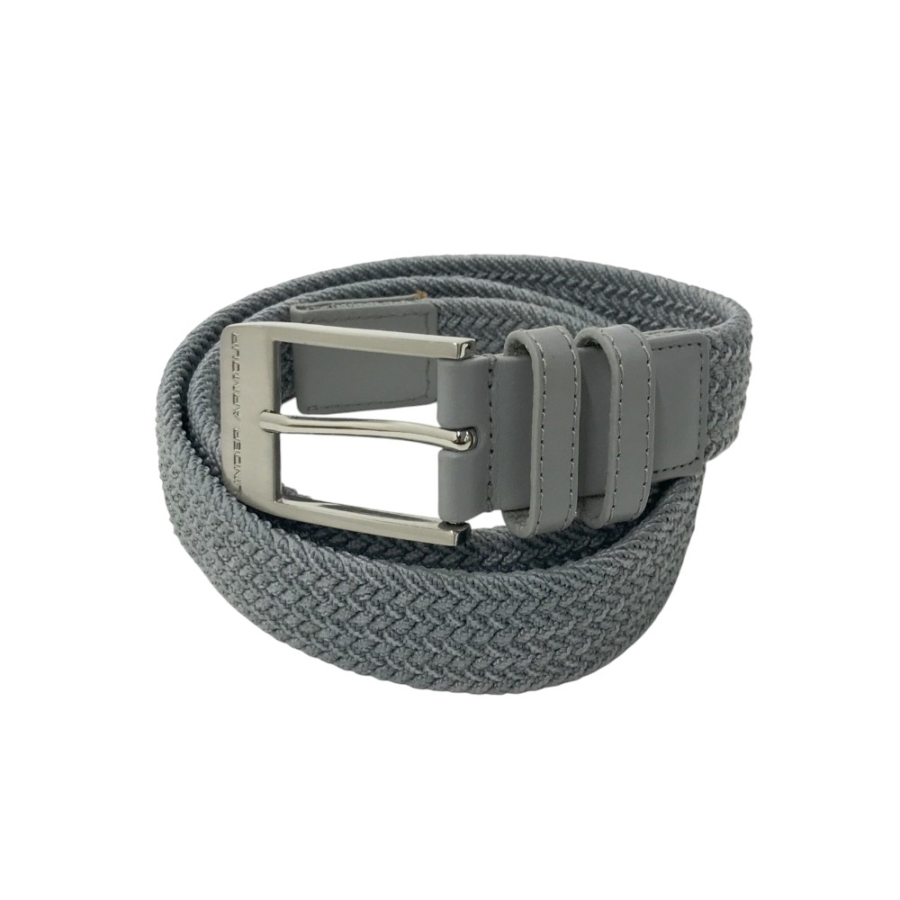 UNDER ARMOUR アンダーアーマー メッシュベルト グレー系 【中古】ゴルフウェア