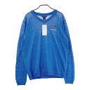 ZOY ゾーイ 071482714 リネンニット セーター ブルー系 2 【中古】ゴルフウェア メンズ