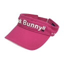 JACK BUNNY ジャックバニー サンバイザー ピンク系 FR 【中古】ゴルフウェア(4)