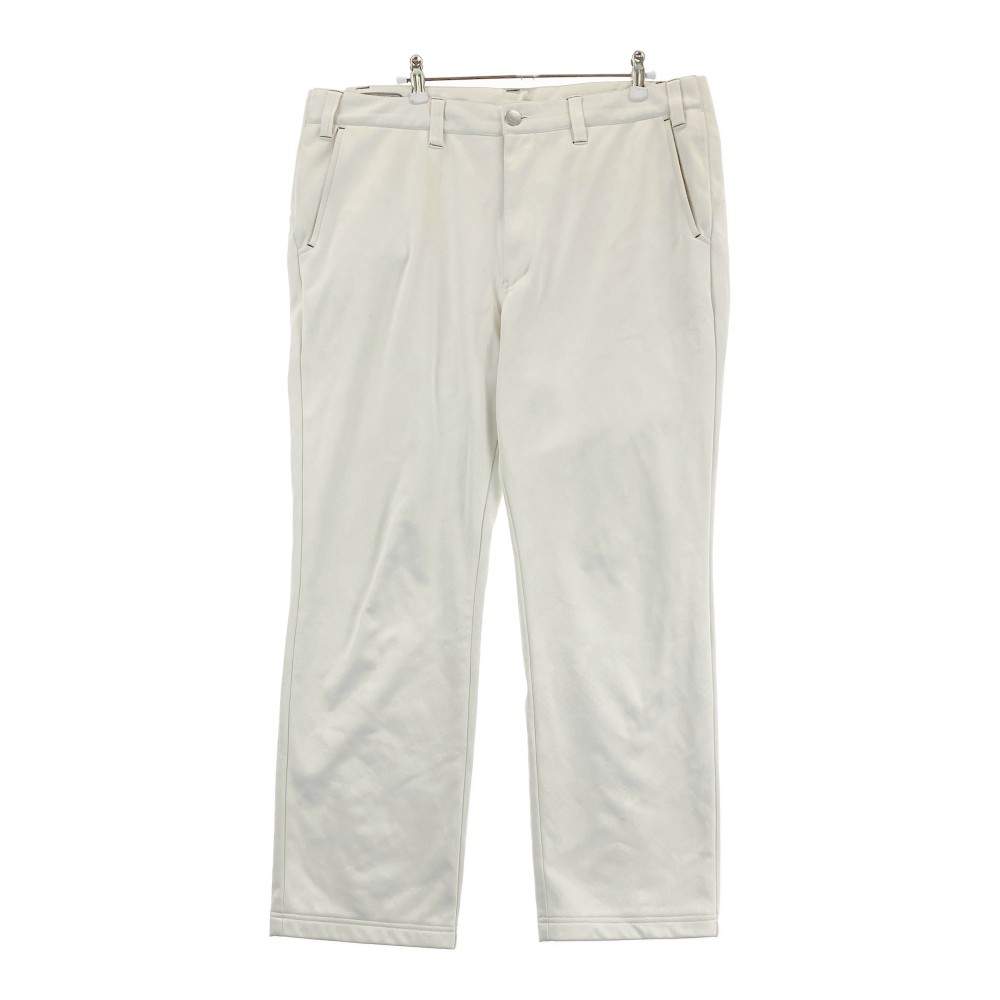 FILA GOLF フィラゴルフ 裏起毛 ロングパンツ カモフラ柄 ホワイト系 3L 【中古】ゴルフウェア メンズ