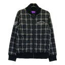 BEAMS GOLF ビームスゴルフ ジップジャケット チェック柄 ブラック系 S 【中古】ゴルフウェア メンズ(4)