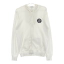JACK BUNNY ジャックバニー ニット ジップパーカー ジャケット ホワイト系 5 【中古】ゴルフウェア メンズ(4)
