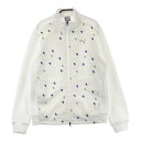 PUMA GOLF プーマゴルフ 切替 ニットジャケット ホワイト系 L 【中古】ゴルフウェア メンズ