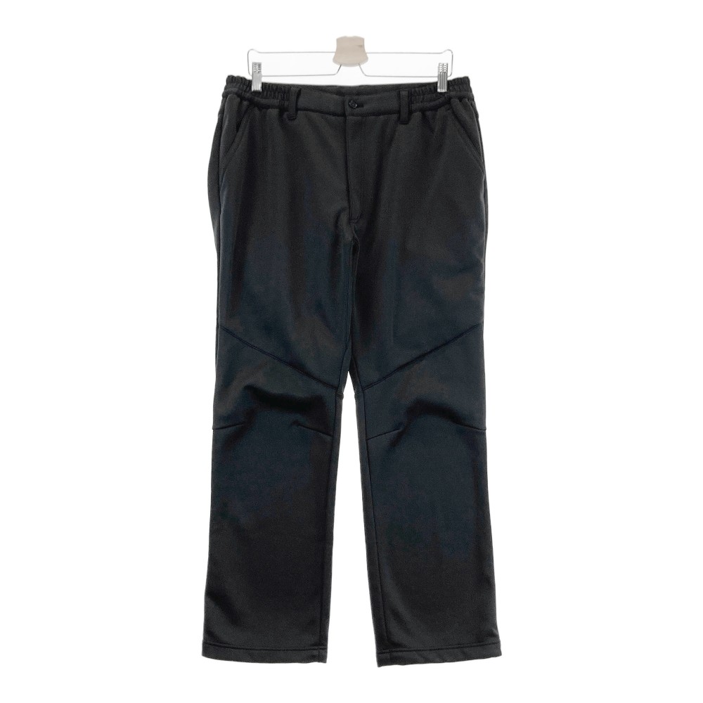 MIZUNO GOLF ミズノゴルフ 裏フリース パンツ ブレスサーモ ブラック系 LL 【中古】ゴルフウェア メンズ