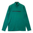 JACK BUNNY ジャックバニー ハイネック 長袖Tシャツ グリーン系 6 【中古】ゴルフウェア メンズ(4)
