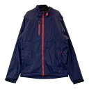 FOOT JOY フットジョイ ; ナイロン ジップジャケット ネイビー系 M 【中古】ゴルフウェア メンズ(4)