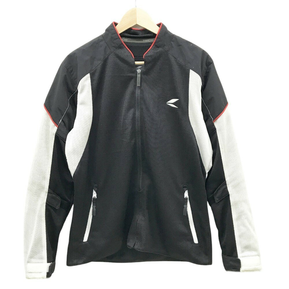 RS TAICHI アールエスタイチ RSJ317 クルーメッシュジャケット ブラック系 L 【中古】バイクウェア メンズ