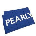 PEARLY GATES パーリーゲイツ 中綿BIGショール ブルー系 【中古】ゴルフウェア