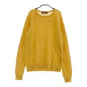 TOMORROW LAND tricot トゥモローランド トリコ モヘヤ混 クルーネック ニットセーター オレンジ系 L 【中古】メンズ