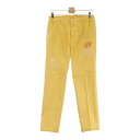 ZOY ゾーイ 071402400 ロングパンツ イエロー系 82 【中古】ゴルフウェア メンズ(4)