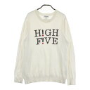 JACK BUNNY ジャックバニー ニット セーター ホワイト系 5 【中古】ゴルフウェア メンズ
