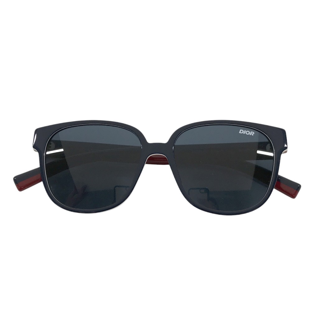 Dior HOMME ディオールオム DIORFLAG1 サングラス ネイビー系 55□17 150 【中古】メンズ
