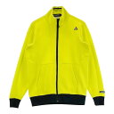 LE COQ GOLF ルコックゴルフ ジップジャケット イエロー系 M 【中古】ゴルフウェア メンズ