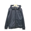 RS TAICHI アールエスタイチ RSJ330 コーデュラ フーディ ジップパーカー グレー系 S 【中古】バイクウェア メンズ