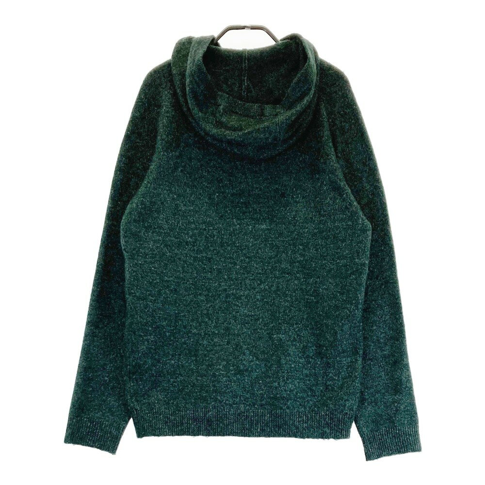 ADIDAS GOLF アディダスゴルフ HG3234 フード付 ニット セーター グリーン系 M 【中古】ゴルフウェア メンズ