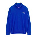 BEAMS GOLF ビームスゴルフ ショールカラー カシミヤ ニットセーター ブルー系 M 【中古】ゴルフウェア メンズ