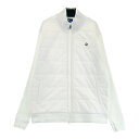 FIDRA フィドラ 中綿切り替え ジップジャケット ホワイト系 XXL 【中古】ゴルフウェア メンズ(4)
