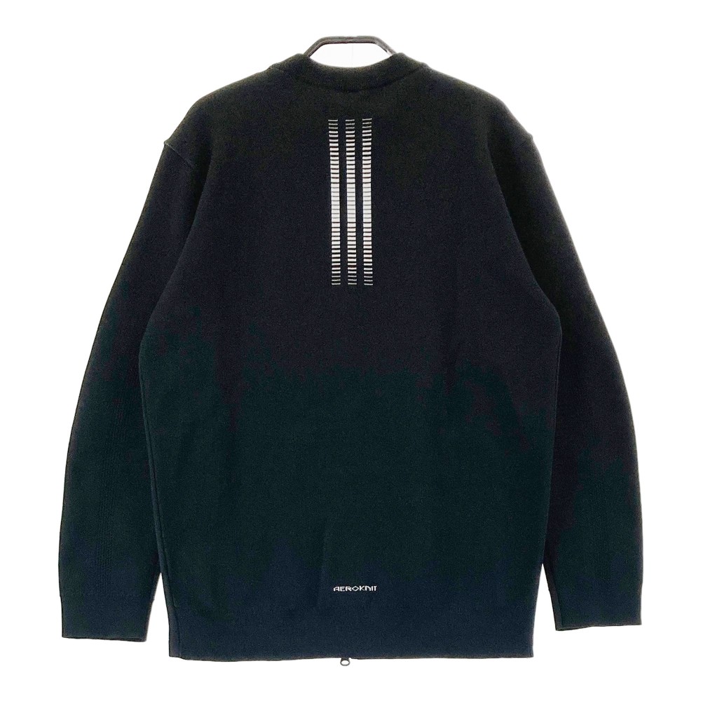 ADIDAS GOLF アディダスゴルフ HG4135 ジップジャケット ブラック系 M 【中古】ゴルフウェア メンズ