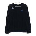 FAIRY POWDER フェアリーパウダー ニットセーター ブラック系 3 【中古】ゴルフウェア メンズ