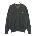 ETRO エトロ Vネック ニットセーター グレー系 M 【中古】メンズ