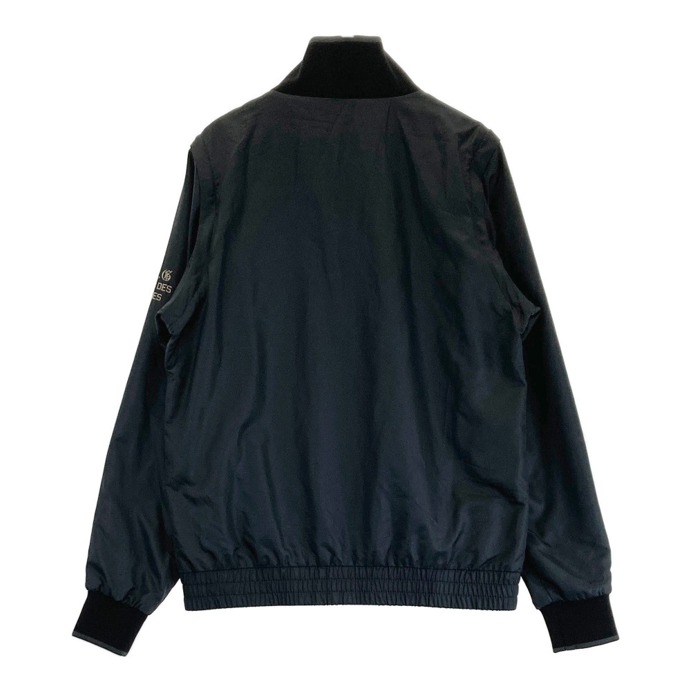 LE COQ GOLF ルコックゴルフ 2WAY ジップジャケット 裏メッシュ ブラック系 M 【中古】ゴルフウェア メンズ