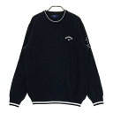 CALLAWAY キャロウェイ ニットセーター ブラック系 L 【中古】ゴルフウェア メンズ