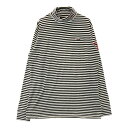 ROUGH&SWELL ラフアンドスウェル タートルネック 長袖Tシャツ ボーダー柄 ブラック系 L 【中古】ゴルフウェア メンズ(4)