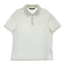 LOUIS VUITTON ルイ ヴィトン HNY58W ポロシャツ ホワイト系 L 【中古】メンズ