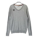 PUMA GOLF プーマゴルフ ニットセーター グレー系 M 【中古】ゴルフウェア メンズ