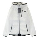 NEW BALANCE GOLF ニューバランス ; 2024年モデル 中綿ジップパーカー ギザギザ柄 ホワイト系 3 【中古】ゴルフウェア メンズ(4)