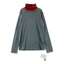 MARK&LONA マークアンドロナ タートルネック長袖Tシャツ グレー系 L 【中古】ゴルフウェア メンズ(4)