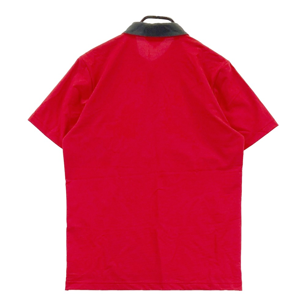 LANVIN SPORT ランバン スポール ; 半袖ポロシャツ レッド系 40 【中古】ゴルフウェア メンズ