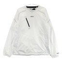 OAKLEY オークリー 2way ブルゾン ホワイト系 L 【中古】ゴルフウェア メンズ(4)