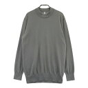 BRIEFING ブリーフィング BRM223M02 モックネック ニット セーター グレー系 L 【中古】メンズ