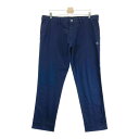 MUNSING WEAR マンシングウェア ストレッチパンツ ネイビー系 97 【中古】ゴルフウェア メンズ(4)