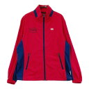 CUTTER&BUCK カッターアンドバック ジップジャケット レッド系 L 【中古】ゴルフウェア メンズ