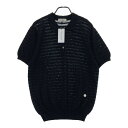 HEAL CREEK ヒールクリーク 004-16340 半袖ポロシャツ PLATINUM ブラック系 52 【中古】ゴルフウェア メンズ(4)