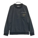 MARK&LONA マークアンドロナ 長袖ブルゾン ブラック系 48 【中古】ゴルフウェア メンズ