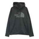 THE NORTH FACE ザ ノースフェイス NT61795 ロゴパーカー スウェット グレー系 L 【中古】メンズ