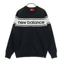 NEW BALANCE GOLF ニューバランス 長袖 ニットセーター ブラック系 4 【中古】ゴルフウェア メンズ