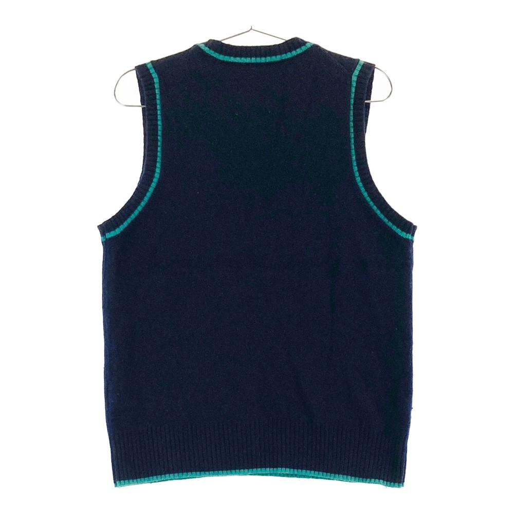 MASTER BUNNY EDITION マスターバニーエディション ニットベスト ネイビー系 5 【中古】ゴルフウェア メンズ