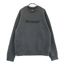 F.C.Real Bristol エフシーレアルブリストル FCRB-212063 AUTHENTIC LOGO TECH KNIT グレー系 L 【中古】メン...