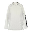 TANGRAM タングラム ハイネック 長袖インナーTシャツ ホワイト系 M 【中古】ゴルフウェア メンズ