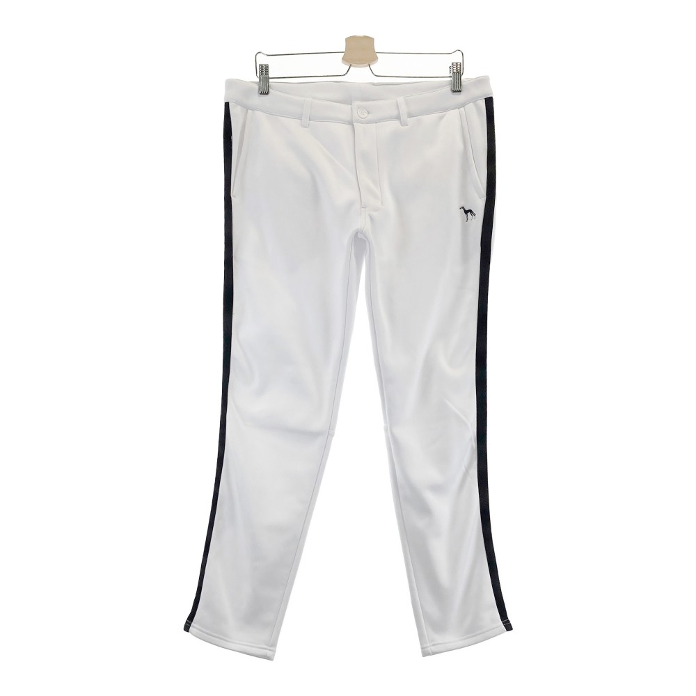 ADABAT アダバット 裏起毛 パンツ ホワイト系 LL 【中古】ゴルフウェア メンズ