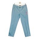 ROUGH&SWELL ラフアンドスウェル ロングパンツ ブルー系 L 【中古】ゴルフウェア メンズ(4)