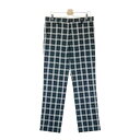 FOOT JOY フットジョイ FJ-14-039 ストレッチパンツ チェック柄 ブラック系 86 【中古】ゴルフウェア メンズ(4)