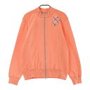 ZOY ゾーイ HKT11-124 ニット ジップジャケット オレンジ系 1 【中古】ゴルフウェア メンズ